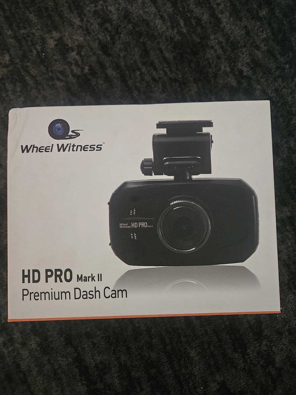 Wheel Witness HD PRO Mark II Black Premium Dash Camera OPEN BOX